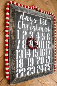 Diy Christmas Countdown Calendar With Images Christmas Countdown Diy