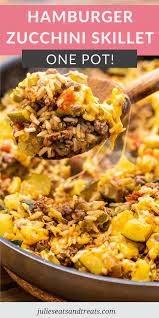 Hamburger And Zucchini Skillet Beef Casserole Recipes Ground Beef Casserole Recipes Zucchini Ground Beef Recipe