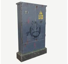 Free 3d Street Electrical Switchboard Box Electric Box Electricity Bottle Opener Wall