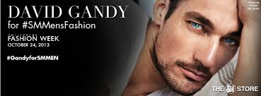 Connect Manila: David Gandy for SM Men's Fashion