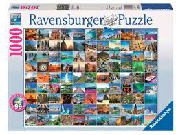 Check spelling or type a new query. Ravensburger Puzzle 1000pc 99 Most Beautiful Places On Earth In 2020 Puzzle Shop Ravensburger Beautiful Places