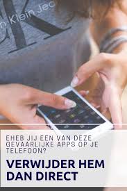 Heb Jij Deze App Op Je Telefoon Verwijder Hem Dan Direct Apps Telefoon Mobiele Telefoons