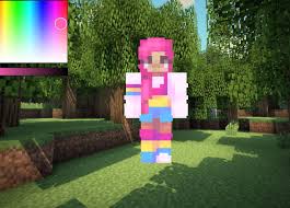 Приложение, которое обязательно понравится поклонникам майнкрафт. My Pan Minecraft Skin You Can Find It On Custom Skin Creator Pansexual