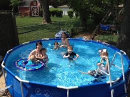 The Actual Cost Of Setting Up An Intex Pool Swimming Pool Landscaping Pool Intex Pool