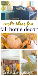 Homespun House Fall Home Decor Ideas Tour The Homespun Hydrangea Fall Home Decor Fall Outdoor Decor Rustic Fall Decor