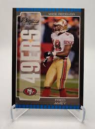 2005 Bowman #261 Fred Amey Rookie RC San Francisco 49ers