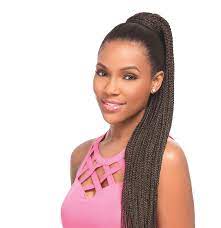 Sensationnel Instant Pony Drawstring Ponytail Senegal Box Braids Box Braids Hairstyles Box Braids Styling Braided Hairstyles