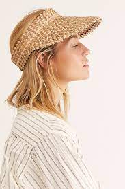 Island Hopper Speckled Straw Visor Women Hats Fashion Hats For Women Hat Fashion