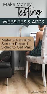 10 Online Website Testing Jobs From Home That Pay Real Cash Lifez Eazy Website Testing Website Testing Jobs Make Money Now