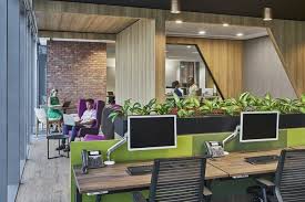 Allianz Office By Realys Office Snapshots Office Wall Design Corporate Office Design Office Design