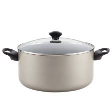 Start date mar 11, 2007. Farberware Cookware Aluminum Nonstick Covered Stockpot 10 5 Quart Champagne