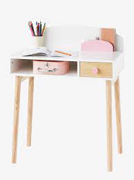 Vertbaudet ist eine französische modemarke, die sich auf den verkauf eleganter und schicker kleidung für babys und kinder spezialisiert hat. Vertbaudet Schreibtisch Konfetti Fur Vorschulkinder In Weiss Natur