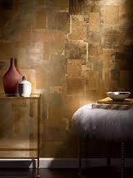Glow Oxidized Leaf Wallpaper By Phillip Jeffries I Think It Could Be Done With Metallische Tapete Luxus Tapeten Falsche Wande