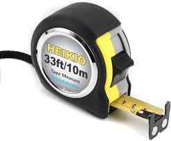 This measurement worksheet is great for practicing reading a tape measure. Heikio Tape Measure 33 Feet 10m Double Sided Metric And Inch Scale With Fractions Retractable Measuring Tape With Double Stop Buttons And Magnetic Hook Amazon Com