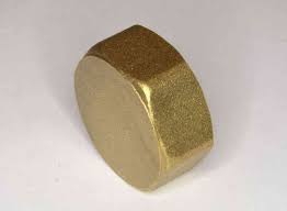 1/2 BSP Brass Blanking Cap / Blank Nut