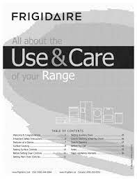 Frigidaire Fpdf4085kfa Use Care Manual Pdf Download Manualslib