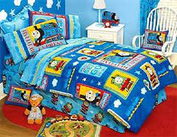 Your little conductor will love wrapping themselves up in a cozy cotton quilt or plush fleece blanket. Thomas Train Bed Sheets Set 4pc Bedtime Express Full Size Train Bedroom Decor Train Bedroom Kids Bedding Sets