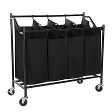 Of space and can hold up to 10 lbs. China 4 Bag Laundry Hamper Sorter With Heavy Duty Rolling Wheels For Clothes Storage China Laundry Hamper Sorter And Laundry Basket Price