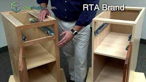 Framed cabinets come with solid wood face frames. Cliqstudios Vs Ready To Assemble Cabinets Rta Cabinets Youtube