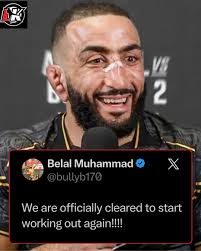 UFC welterweight champion Belal Muhammad has withdrawn from his #UFC310  main event against undefeated Shavkat Rakhmonov due to a bone infection in  his foot.