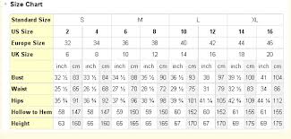 55 exhaustive measurements for clothes sizes chart