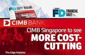 *interest rates at 4% per annum for end of day balances equal to or above inr 50 lacs and 3.50 with effect from march 30, 2016, interest will be paid quarterly in march, june, september and december. Cimb Singapore To See More Cost Cutting The Edge Markets