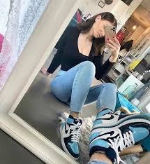 Air Jordan 1 Wmns Mens High Og Unc Patent Leather Black Obsidian Blue Chill White Baske In 2020 Jordan Outfits Womens Patent Leather Outfits Streetwear Fashion Women