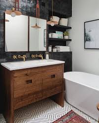 Bathroom shelving is the perfect addition for storage of makeup, toiletries, and towels. The 90 Best Bathroom Shelf Ideas Interior Home And Design