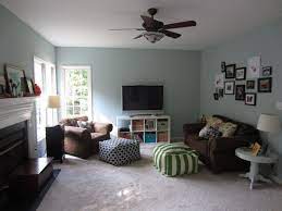 The colors of a space probably have the largest initial impact on how you feel in that space. Playroom Progress Okay Ba Playroom Paint Playroom Paint Colors Room Paint