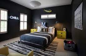 Contoh desain kamar tidur warna hitam minimalis desain. Buat Cowok Ini Warna Cat Untuk Kamar Yang Super Keren Inspirasi Warna