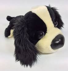 Black And White Dog Stuffed Animal Artlist International Black White Puppy Dog Big Head Plush Stuffed Animal 10 Artlistinternatioanl Plush Stuffed Animals White Puppies Animals