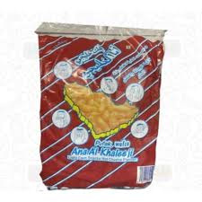 كيس شبس انا خليجي بفك القديم الاصلي*25 حبة - كاندي بارك حلويات مستوردة -  شبسات شكولاتات candy park