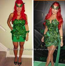 Pin By Lyndsay M J On Coolest Homemade Costumes Ivy Costume Poison Ivy Costumes Poison Ivy Halloween Costume