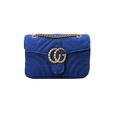Mandy Cg Logo Quilted Cross Body Bag Denim And Chain Strap Shopjessicabuurman Com Women Bags Fashion Bags Fashion Bags
