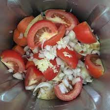 Tomato Basil Soup In A Soup Maker Liana S Kitchen Recipe Soup Maker Recipes Soup Maker Soup Recipes