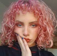 Vitamin e is the best nutrient for curly grey hair. Pink Hearts Curly Pink Hair Dyed Curly Hair Curly Hair Styles