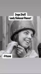 Remembering German Sidecar inspiration Inge Stoll