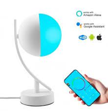 Dc 5v led strip 5050 light usb cable power flexible rgb light lamp 50cm 1m 2m 3m 4m 5m desk screen tape led tv backlight strip mekoluk. Wifi Smart Desk Lamp Rgb Dimmable Night Light App Remote Control 16 Million Color Stepless Adjustment Timing Switch Smart Color