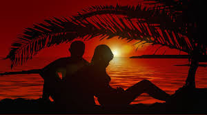 Image result for images lovers paradise silhouette