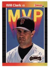 Maybe you would like to learn more about one of these? Amazon Com Will Clark San Francisco Giants Baseball Card 1989 Donruss Bonus Mvp S Bc 22 Mint Sports Outdoors