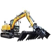 Jg80lt 8 Ton Railway Maintenance Equipment Crawler Excavator with Sleeper Changer