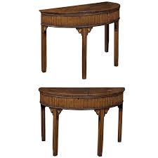 Browse a large selection of end table and side table designs in a variety of styles, sizes and finishes to accent your living room or bedroom. Pair Of English Neoclassical Style 1880s Painted Demi Lune Tables With Lift Tops English Accent Antiques
