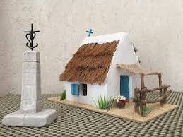 Choisissez Le Modele Qu Il Vous Faut Modeles 2017 Moulin Avec Cypres Bricolage Creche De Noel Creche De Noel Maison De Noel