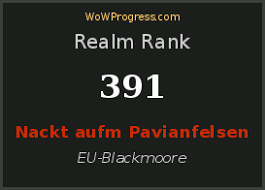 WoW Guild Nackt aufm Pavianfelsen @ Blackmoore :: WoWProgress - World of  Warcraft Rankings