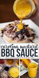 Carolina Mustard Bbq Sauce Homemade Bbq Sauce Recipe Bbq Sauce Homemade Easy Mustard Bbq Sauce