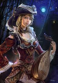Pirate By Venlian On Deviantart Pirate Woman Bard Character Portraits