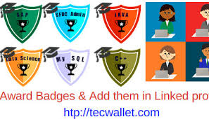 Click your profile picture and click view profile. Award Badges To Your Student Amp Add Them In Linkedin Profile
