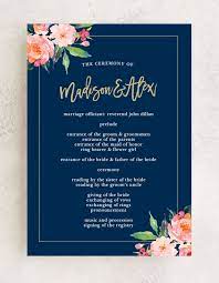 Standing Ovation Wedding Menus Rustic Wedding Menu Elegant Wedding Menu Summer Wedding Menu