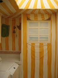 Trompe Loeil Cabana Tent Laundry Room Mural 22684 Jpeg 700 934 Pixels Ceiling Murals Mural Wallpaper Interior Design