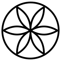 Seed Of Life Icons Download Free Vector Icons Noun Project Sacred Geometry Seed Of Life Flower Outline